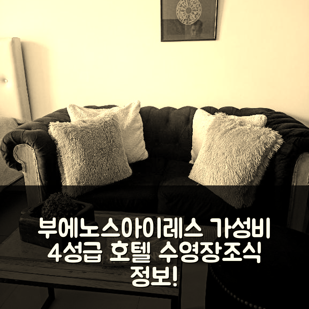 부에노스아이레스 숙소 여행 호텔 추천 다이케 부에노스아이레스 | 가성비 좋은 4성급 수영장과 조식 정보 7가지