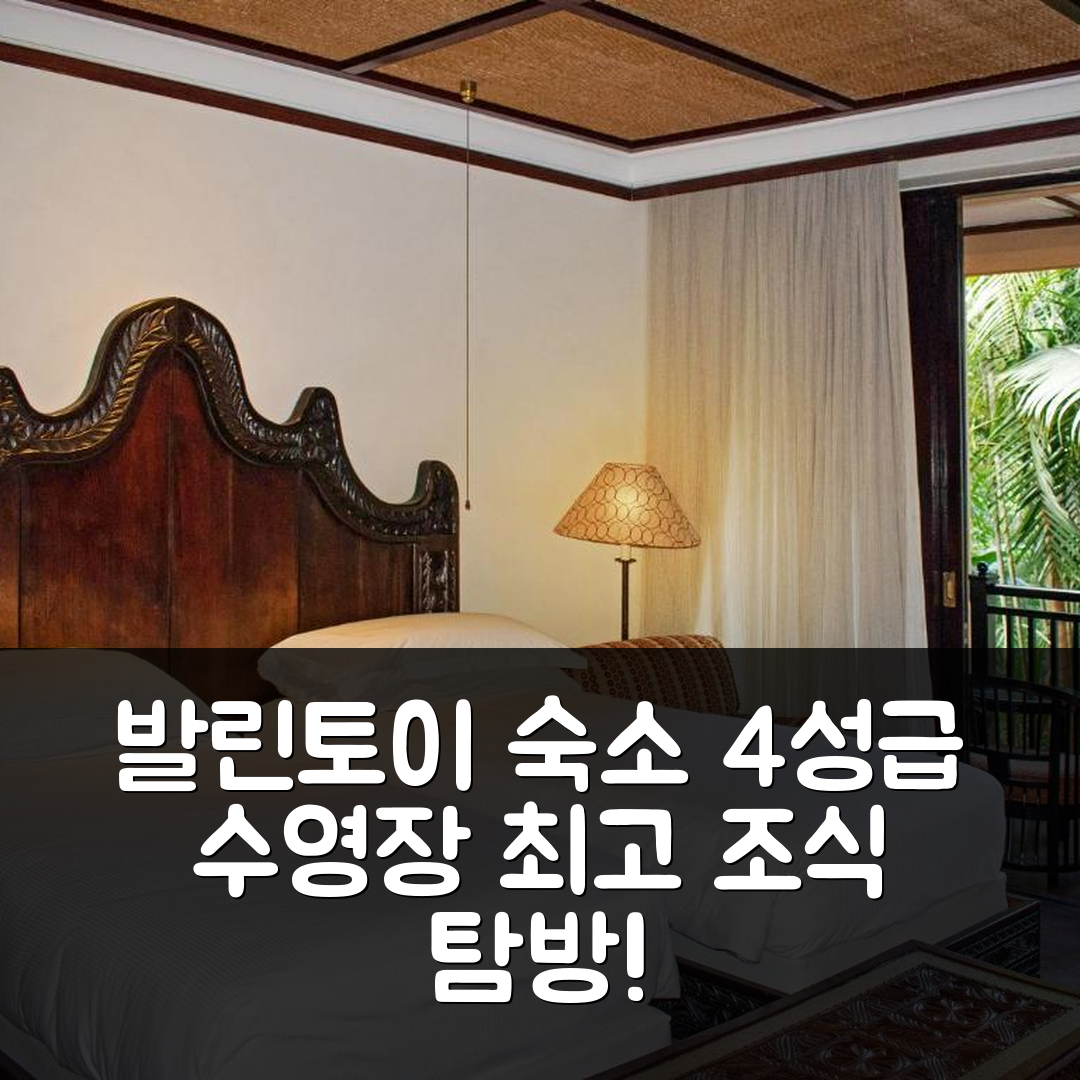 발린토이 숙소 여행 호텔 추천 짐발리 로지 | 4성급 수영장과 조식이 뛰어난 익스페리언스 6가지