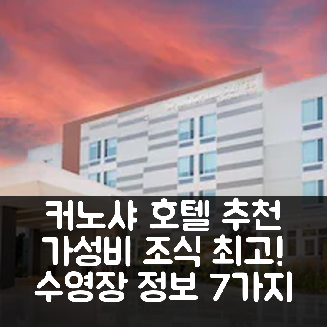 커노샤 숙소 여행 호텔 추천 스프링힐 스위트 케노샤 | 가성비 뛰어난 조식과 수영장 정보 7가지