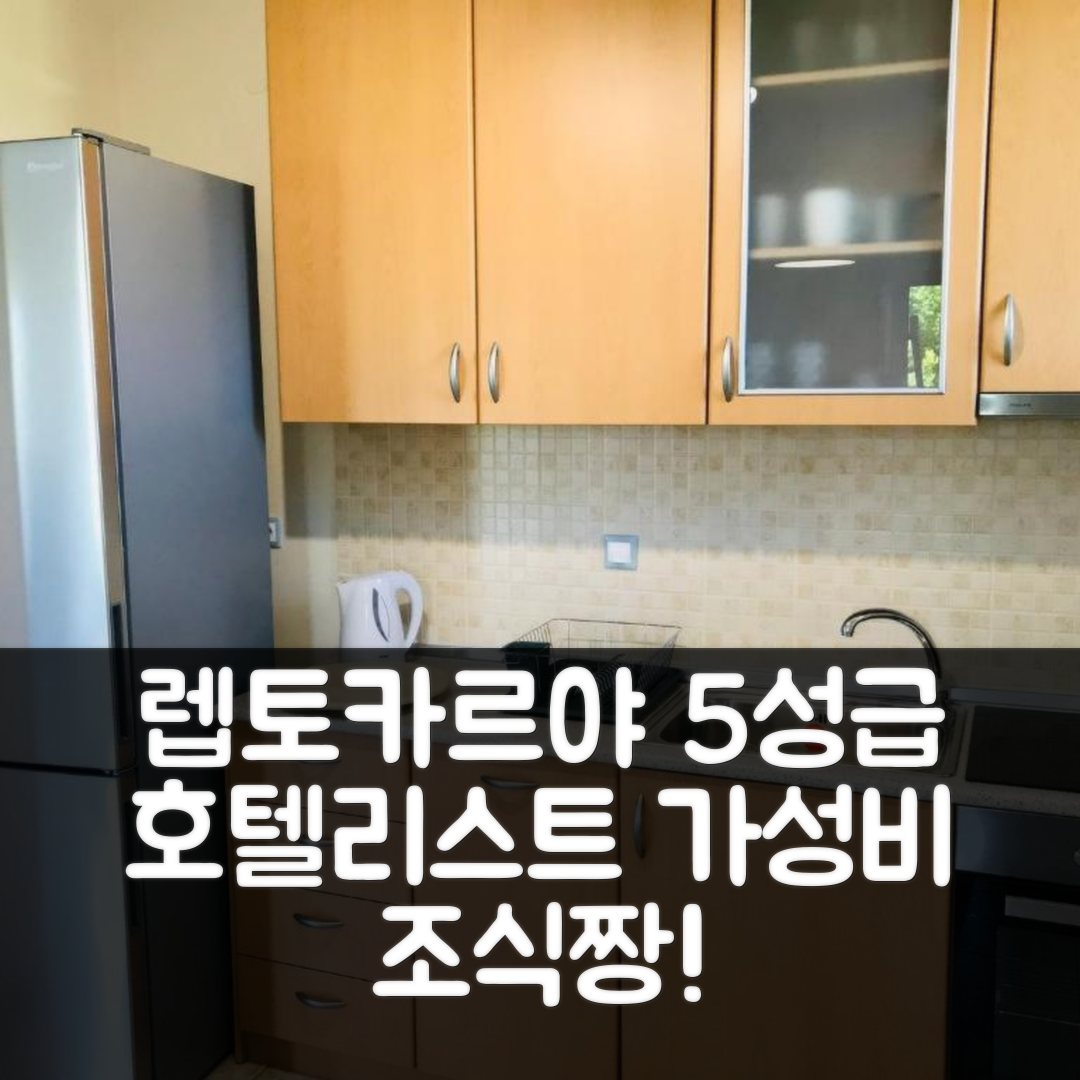 렙토카르야 숙소 여행 호텔 추천 디메리 1 호텔 | 가성비와 조식이 뛰어난 5성급 수영장 완벽 리스트 7가지