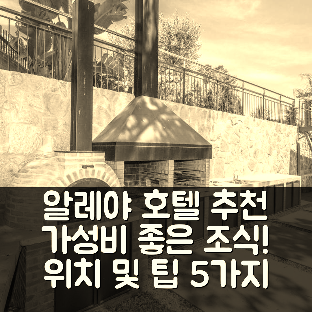 알레야 숙소 여행 호텔 추천 스터닝 홈 인 알레야 | 가성비 뛰어난 조식과 위치 정보 5가지 팁